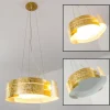hofstein Suspension Novara Or, 3 lumières* Lampes En Verre