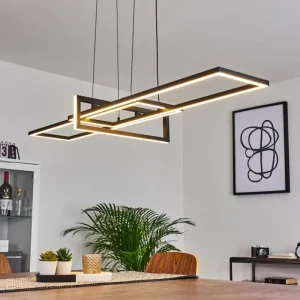 hofstein Suspension Omega LED Noir, 1 lumière* Lampes Modernes