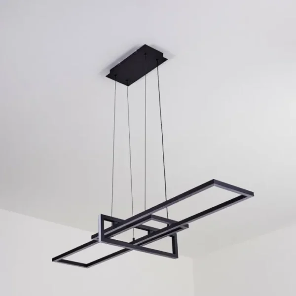 hofstein Suspension Omega LED Noir, 1 lumière* Lampes Modernes