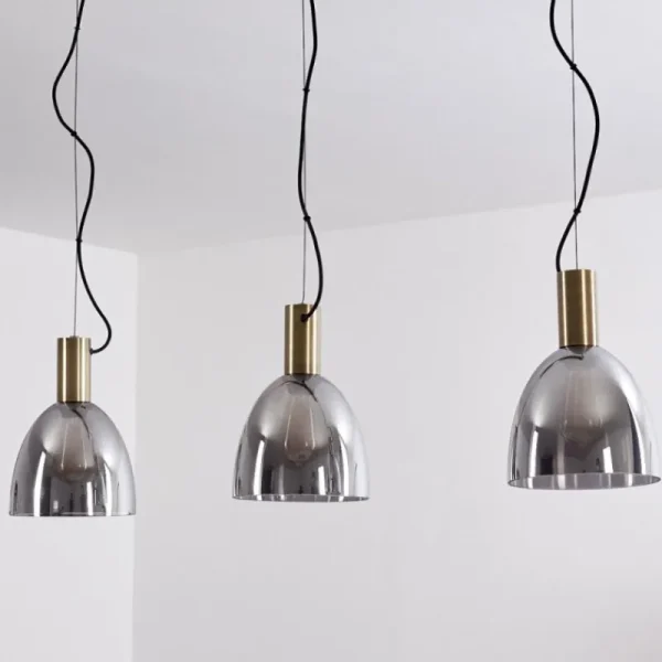 hofstein Suspension Panuhe Laiton, 3 lumières* Lampes Modernes
