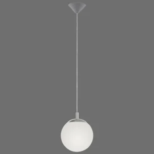 Luminaires Paul Neuhaus Suspension Paul Neuhaus BOLO Argenté, 1 lumière* Lampes En Verre