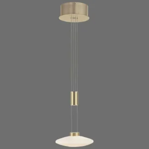 Luminaires Paul Neuhaus Suspension Paul Neuhaus LAUTADA LED Laiton, 1 lumière* Lampes En Verre