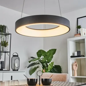 hofstein Suspension Playas LED Noir, 1 lumière* Lampes Modernes