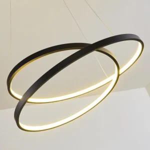 hofstein Suspension Pura LED Noir, 1 lumière* Lampes Modernes