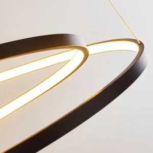 hofstein Suspension Pura LED Noir, 1 lumière* Lampes Modernes