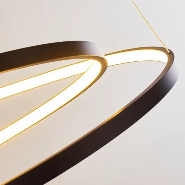 hofstein Suspension Pura LED Noir, 1 lumière* Lampes Modernes