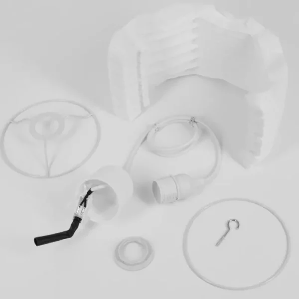 hofstein Suspension Regufe Blanc, 1 lumière* Lampes Modernes