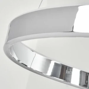 hofstein Suspension Rosemond LED Chrome, 1 lumière* Lampes Modernes