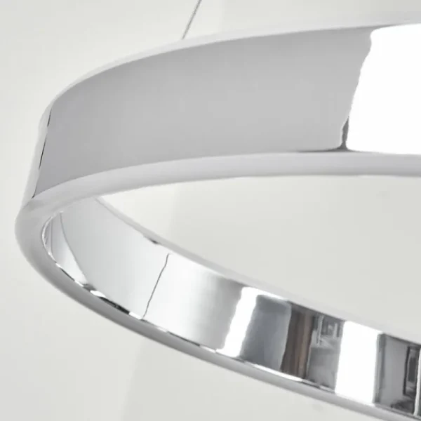 hofstein Suspension Rosemond LED Chrome, 1 lumière* Lampes Modernes