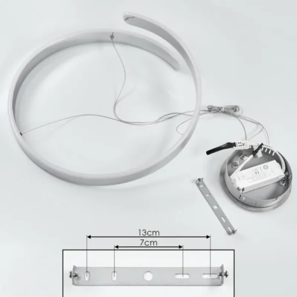 hofstein Suspension Rosemond LED Chrome, 1 lumière* Lampes Modernes
