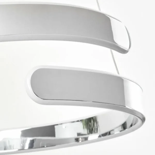 hofstein Suspension Rosemond LED Chrome, 1 lumière* Lampes Modernes