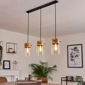 hofstein Suspension Sarteano Noir, 3 lumières* Lampes Modernes