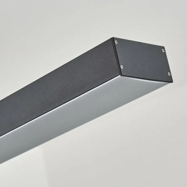 hofstein Suspension Seaton LED Noir, 1 lumière* Lampes En Verre
