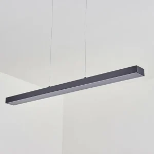 hofstein Suspension Seaton LED Noir, 1 lumière* Lampes En Verre