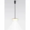 Luminaires Serien Lighting Suspension Serien Lighting CURLING LED Aluminium, Chrome, 1 lumière* Lampes En Verre