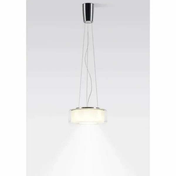 Luminaires Serien Lighting Suspension Serien Lighting CURLING LED Aluminium, 1 lumière* Lampes En Verre