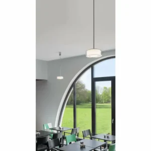 Luminaires Serien Lighting Suspension Serien Lighting CURLING Aluminium, 1 lumière* Lampes En Verre