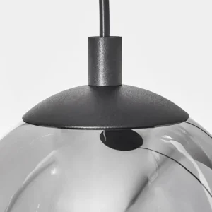 hofstein Suspension Sernf Noir, 3 lumières* Lampes Modernes
