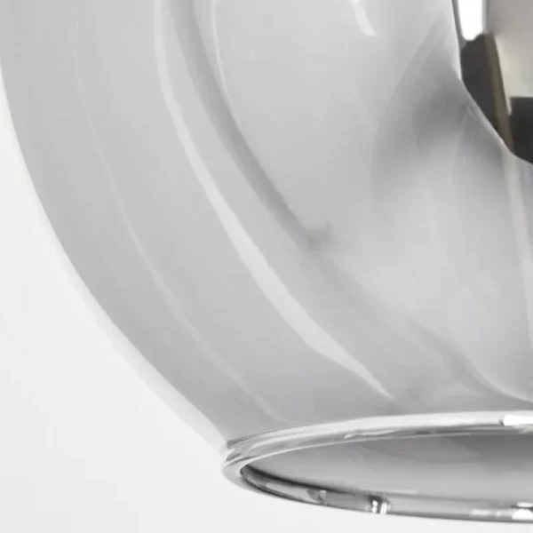 hofstein Suspension Sernf Noir, 3 lumières* Lampes Modernes