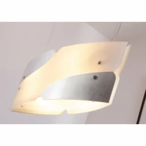 Sil Lux Suspension Chrome, 4 lumières* Lampes En Verre