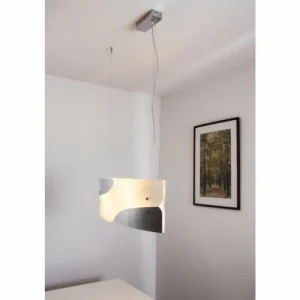 Sil Lux Suspension Chrome, 4 lumières* Lampes En Verre