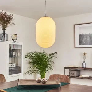hofstein Suspension Sénal Chrome, 1 lumière* Lampes En Verre