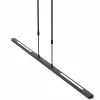 Luminaires Steinhauer Suspension Steinhauer Bande LED Noir, 3 lumières* Lampes En Verre