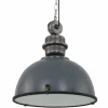 Luminaires Steinhauer Suspension Steinhauer Bikkel XXL Gris, 1 lumière* Lampes En Verre