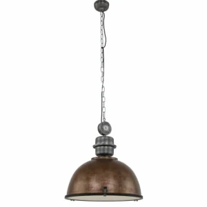 Luminaires Steinhauer Suspension Steinhauer Bikkel XXL Brun, 1 lumière* Lampes En Verre