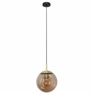 Luminaires Steinhauer Suspension Steinhauer Bollique Laiton, 1 lumière* Lampes En Verre