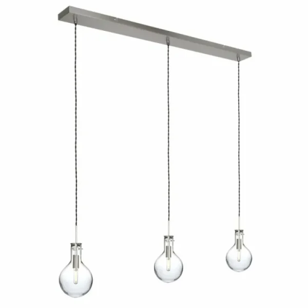 Luminaires Steinhauer Suspension Steinhauer Elegance Transparent, 1 lumière* Lampes En Verre