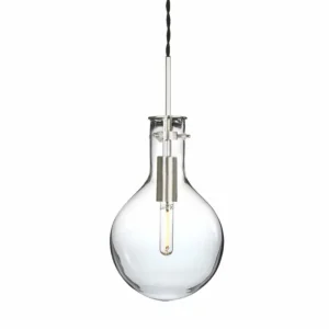 Luminaires Steinhauer Suspension Steinhauer Elegance Transparent, 1 lumière* Lampes En Verre