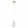 Luminaires Steinhauer Suspension Steinhauer Grazioglass Laiton, 1 lumière* Lampes En Verre