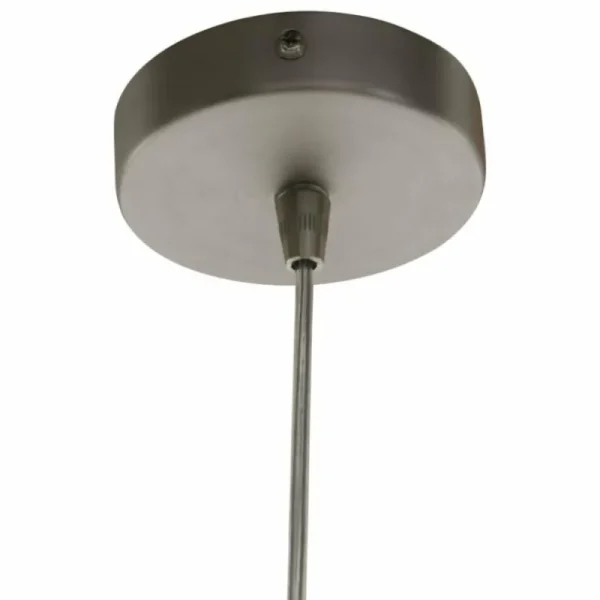 Luminaires Steinhauer Suspension Steinhauer Lotus Acier inoxydable, 1 lumière* Lampes En Verre