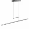 Luminaires Steinhauer Suspension Steinhauer Profilo LED Acier brossé, 1 lumière* Lampes En Verre