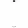 Luminaires Steinhauer Suspension Steinhauer Tallerken LED Noir, 1 lumière* Lampes En Verre