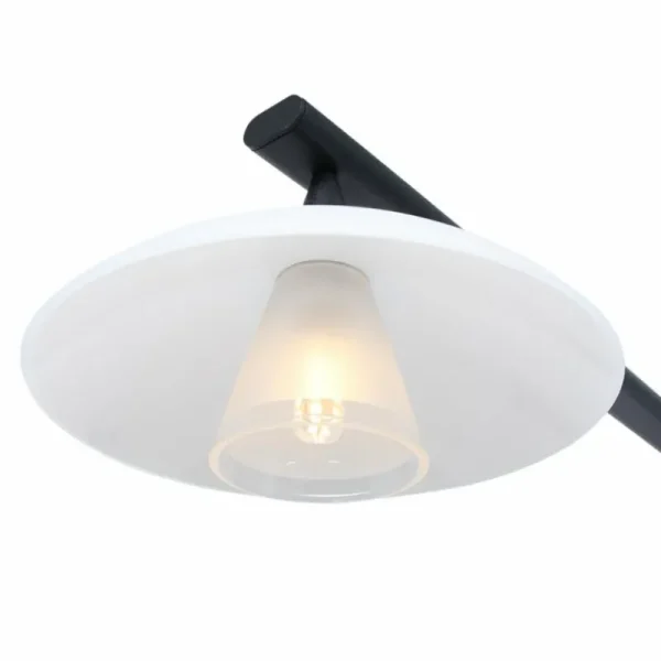 Luminaires Steinhauer Suspension Steinhauer Tallerken LED Nickel mat, 4 lumières* Lampes En Verre