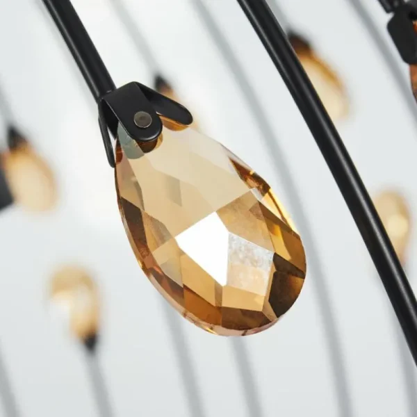 hofstein Suspension Tawasu Noir, 1 lumière* Lampes Modernes