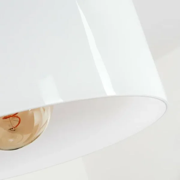 hofstein Suspension Tembotalo Blanc, 1 lumière* Lampes En Verre