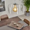 hofstein Suspension Tembotalo Chrome, 1 lumière* Lampes En Verre