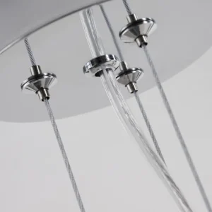 hofstein Suspension Tembotalo Chrome, 1 lumière* Lampes En Verre