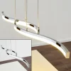 hofstein Suspension Thilo LED Chrome, 2 lumières* Lampes Modernes
