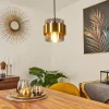 hofstein Suspension Traak Noir, 1 lumière* Lampes Modernes