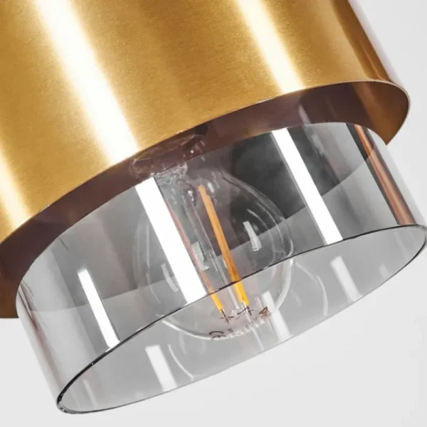 hofstein Suspension Traak Noir, 1 lumière* Lampes Modernes