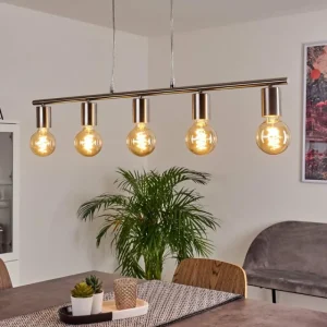 hofstein Suspension Tulla Nickel mat, 5 lumières* Lampes Modernes