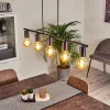 hofstein Suspension Tulla Noir, 5 lumières* Lampes Modernes