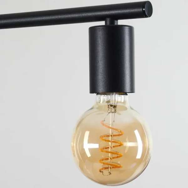 hofstein Suspension Tulla Noir, 5 lumières* Lampes Modernes
