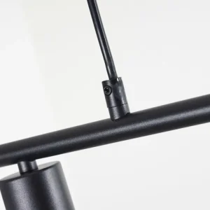hofstein Suspension Tulla Noir, 5 lumières* Lampes Modernes