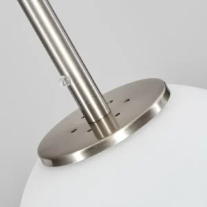 hofstein Suspension Verbania Blanc, 4 lumières* Lampes En Verre