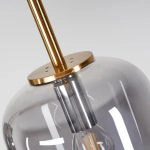 hofstein Suspension Verbania Laiton, 3 lumières* Lampes Modernes